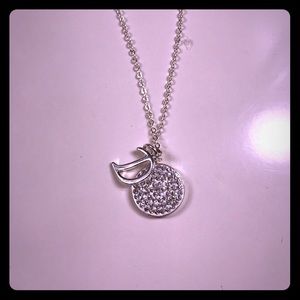 NWT “D” necklace